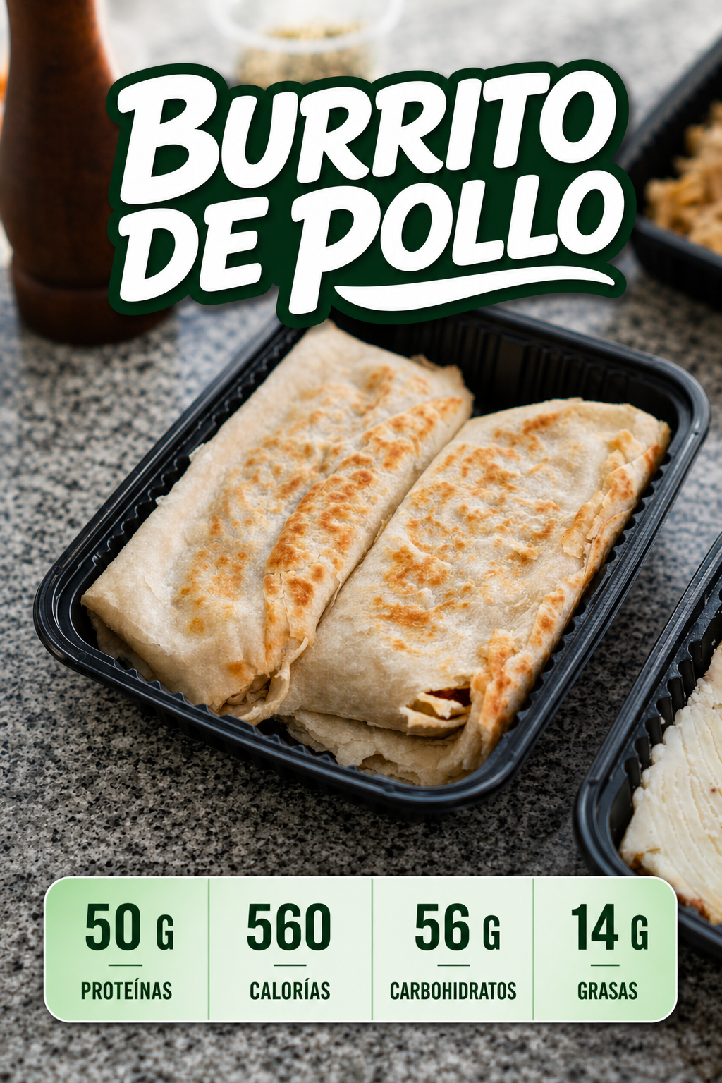Burritos proteicos KOBA listos para calentar